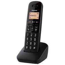Ασύρματο Ψηφιακό Τηλέφωνο Panasonic KX-TGB610GRB Μαύρο με Πλήκτρο Αποκλεισμού Κλήσεων 