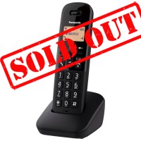 Ασύρματο Ψηφιακό Τηλέφωνο Panasonic KX-TGB610GRB Μαύρο με Πλήκτρο Αποκλεισμού Κλήσεων 