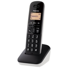 Ασύρματο Ψηφιακό Τηλέφωνο Panasonic KX-TGB610JTW Μαύρο - Λευκό με Πλήκτρο Αποκλεισμού Κλήσεων 