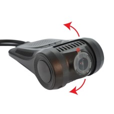 Καταγραφική Κάμερα Αυτοκινήτου RS301 με 2 Κάμερες (Μπροστά/Πίσω) 1080p/30fps WiFi, FullHD, Γωνία Λήψης 170°, Νυχτερινή Λειτουργία 