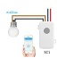 BROADLINK  Έξυπνος Διακόπτης Wi-Fi BL-SC1, remote, λευκός